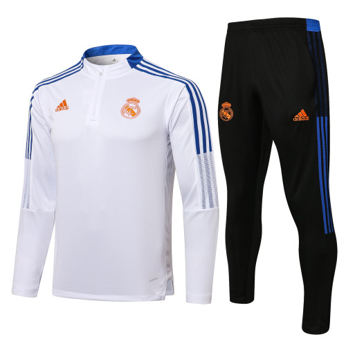 21-22 Real Madrid White Training suit