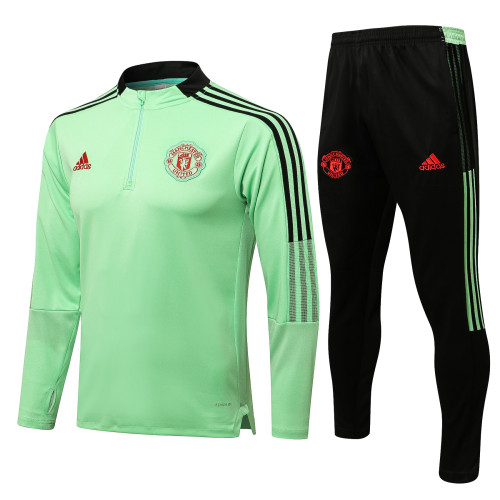 21-22 Manchester United Green Training suit
