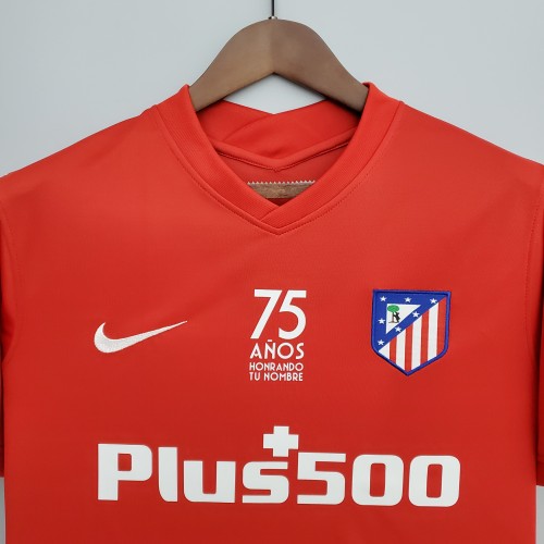 22/23 Atlético de Madrid 75th Anniversary Edition Red Jersey