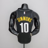 New Brooklyn Nets Simmons #10 City Edition Black