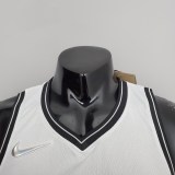 75th Anniversary Simmons #10 Nets White NBA Jersey
