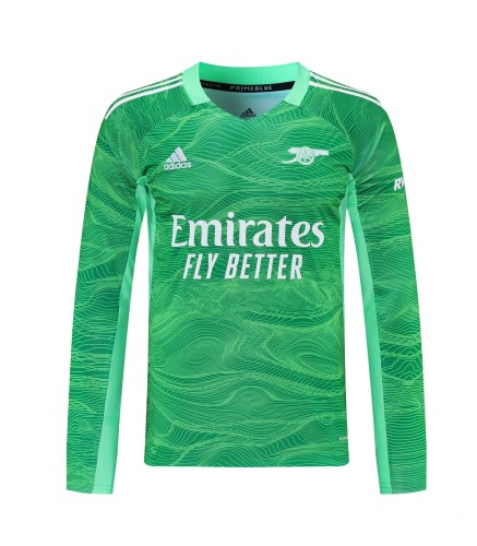 21-22 Arsenal Green Goalkeeper Kit(Long sleeve)