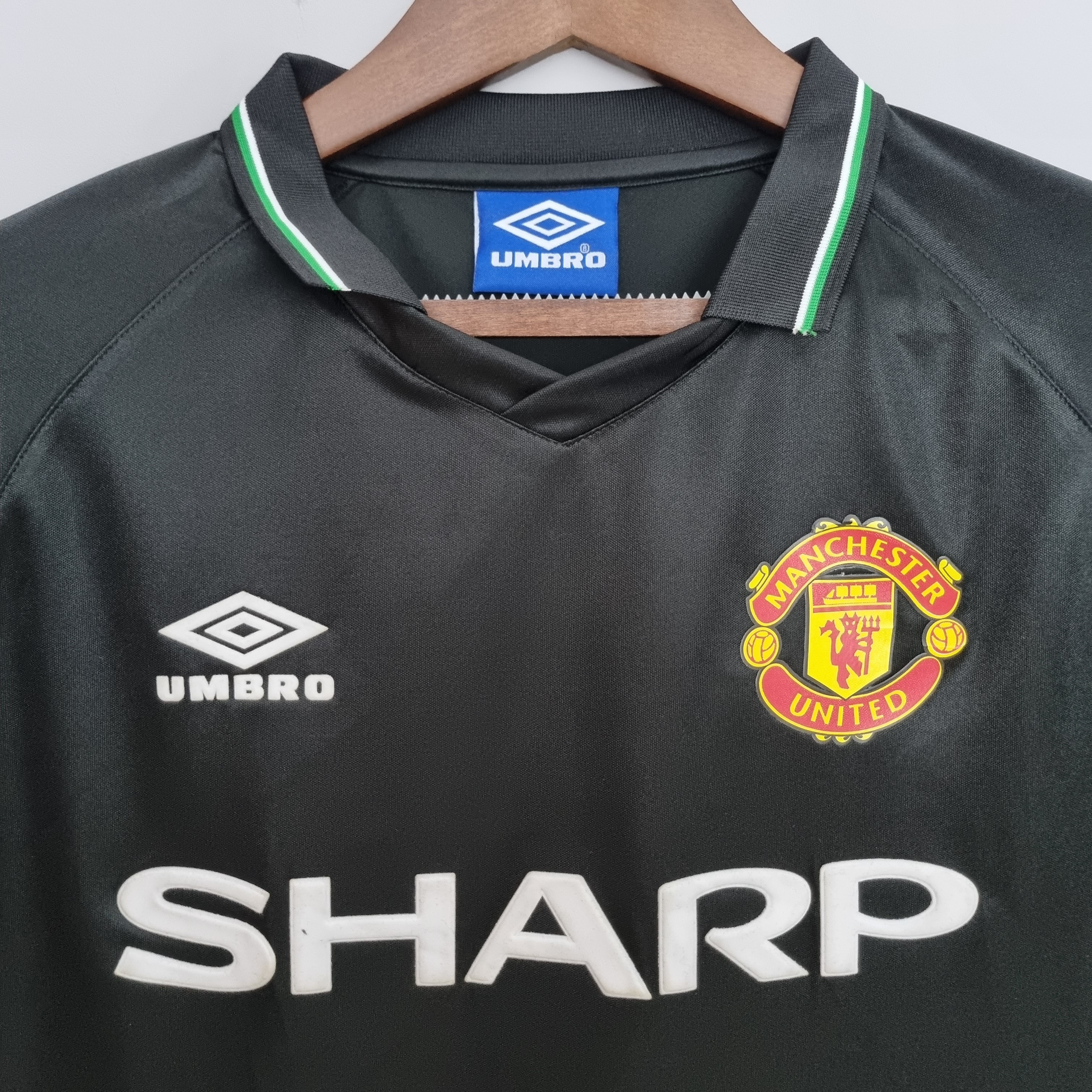 1988 Manchester United Black Retro Jersey 1988 Manchester United Black Retro Jersey
