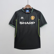 1988 Manchester United Black Retro Jersey/1988 曼联黑色