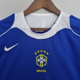 04-06 Brazil Away Retro Jersey/04-06 巴西客场