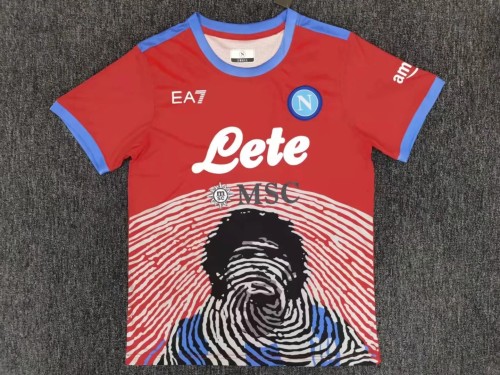 21-22 Naples Commemorative Edition Red Jersey