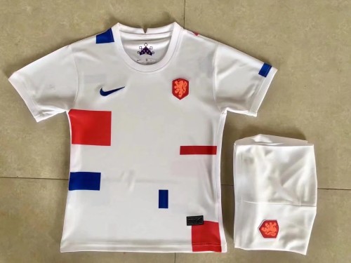 2022-2023 Netherlands away white Kid Kit
