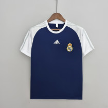 22-23 Real Madrid Training Blue Fans Jersey