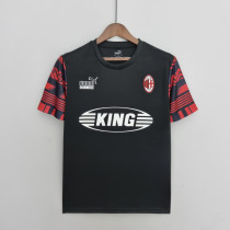 22-23 AC Milan Football Heritage Black Fans Jersey（AC米兰黑色球迷版）