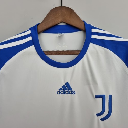22-23 Juventus Training White Fans Jersey