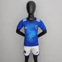 22-23 Cruzeiro Home Blue Kid Kit