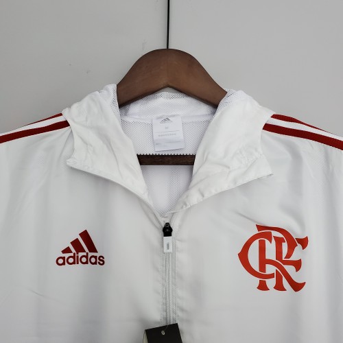 22-23 Flamengo White Windbreaker S-XXL