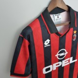 95-96 AC Milan Home Retro Jersey/95-96 AC米兰主场