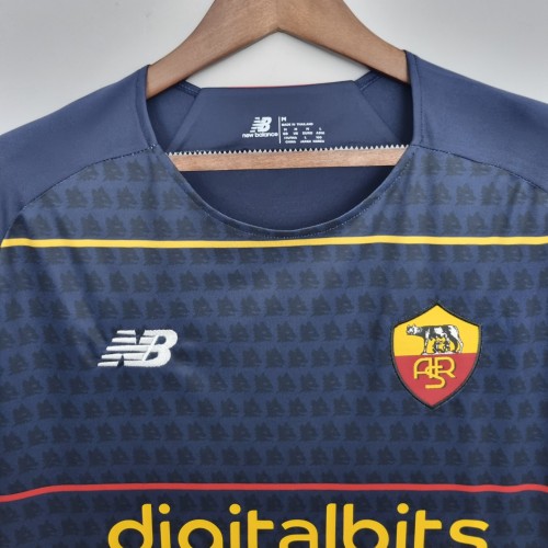 21-22 Roma Fourth away Fans Jersey