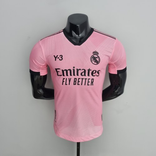 22-23 Real Madrid Y3 Edition Pink Player Jersey