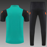 Chelsea POLO kit Green Short Sleeve Suit