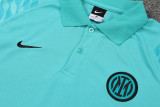 Inter Milan POLO kit Green Short Sleeve Suit