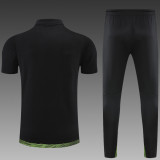 Dortmund POLO Black Short Sleeve Suit