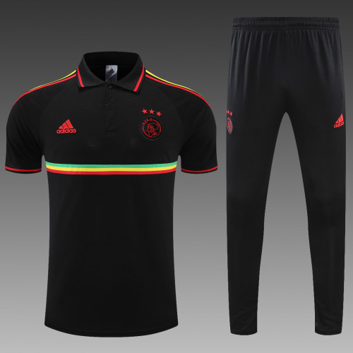 Ajax POLO Black Short Sleeve Suit
