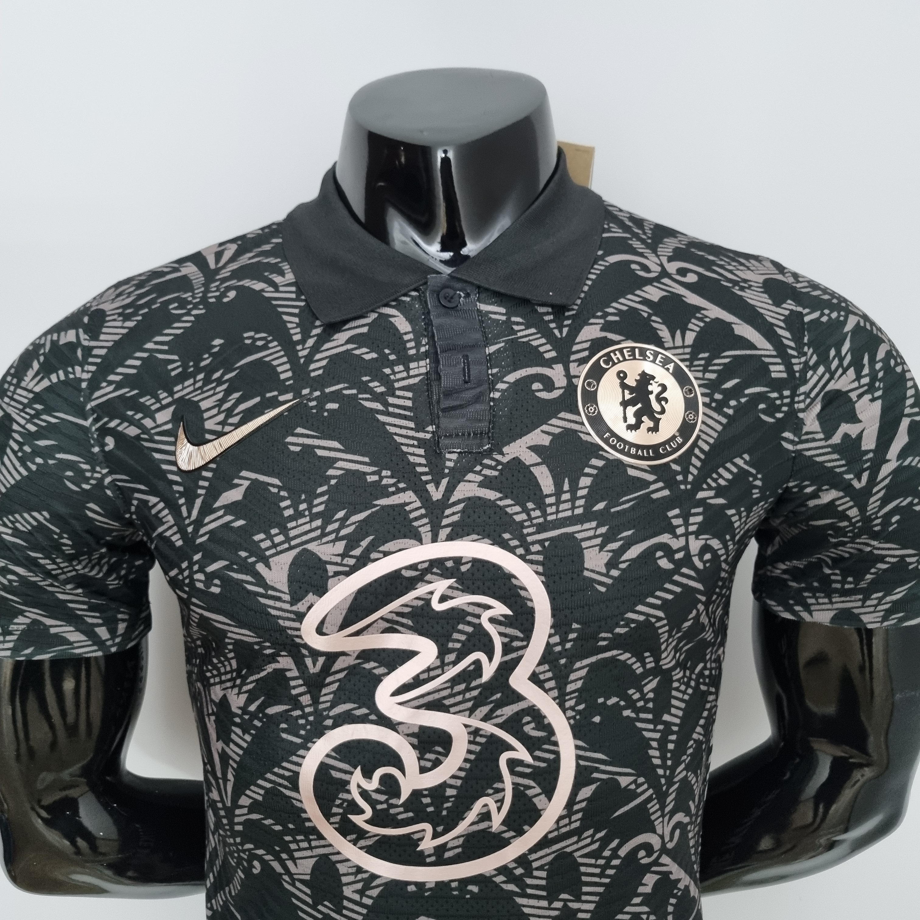 Chelsea No22 Willian Black Jersey