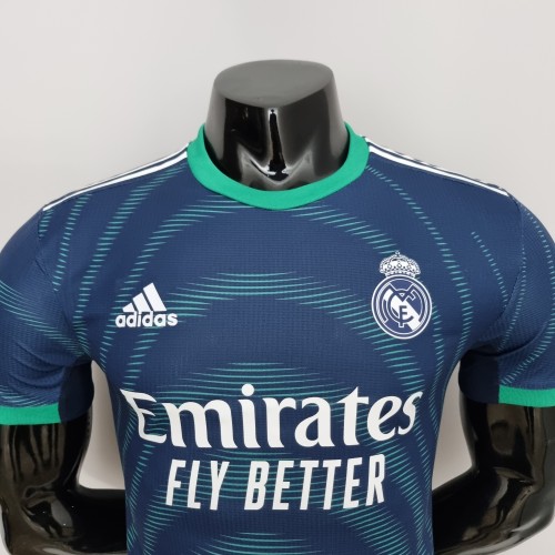 22-23 Real Madrid Classic Blue Player Jersey
