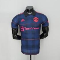 22-23 Manchester United Classic Royal Blue Player Jersey曼联蓝色球员版