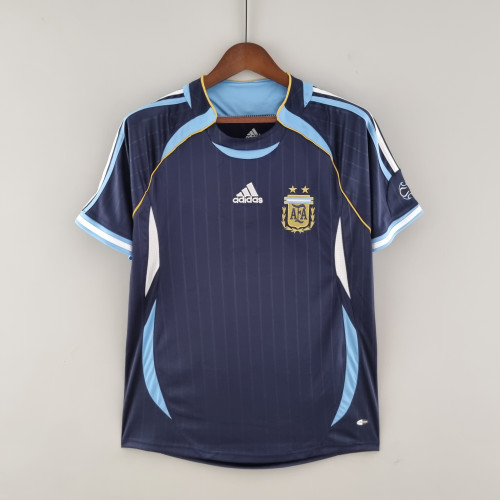 2022 Argentina training royal blue Fans Jersey