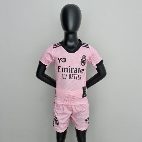 22-23 Real Madrid Y3 Pink Kid Kit