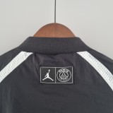 2022 PSG Jordan Black-White Windbreaker S-XXL