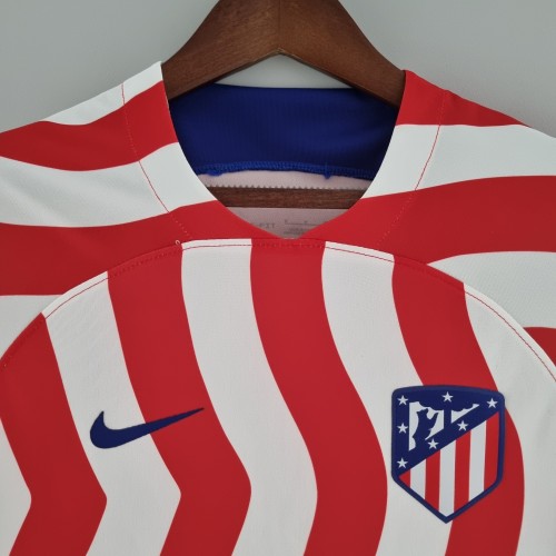 22-23 Atletico Madrid Home Fans Jersey