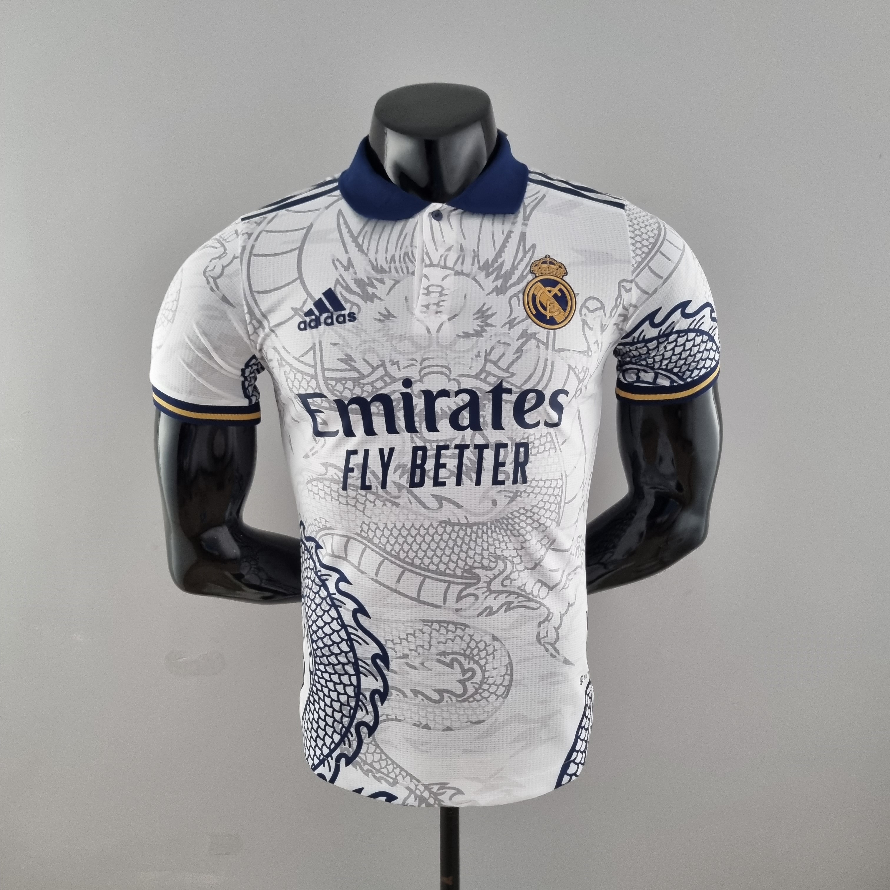 22-23 Real Madrid Chinese Dragon White Player Jersey