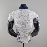 22-23 Real Madrid Chinese Dragon White Player Jersey/22-23 皇马球员版