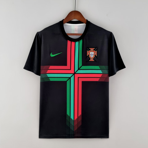 2022 Portugal Concept Black Fans Jersey