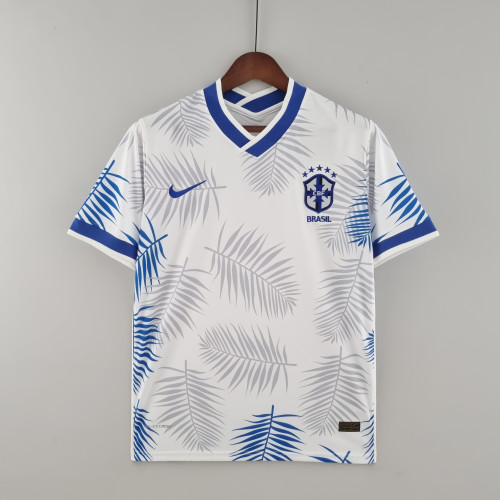 2022 Brazil Classic White Fans Jersey/2022 巴西经典白球迷版