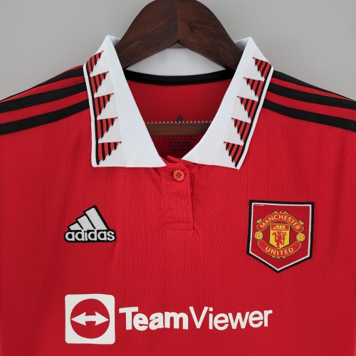 22-23 Manchester United Home Woman Jersey
