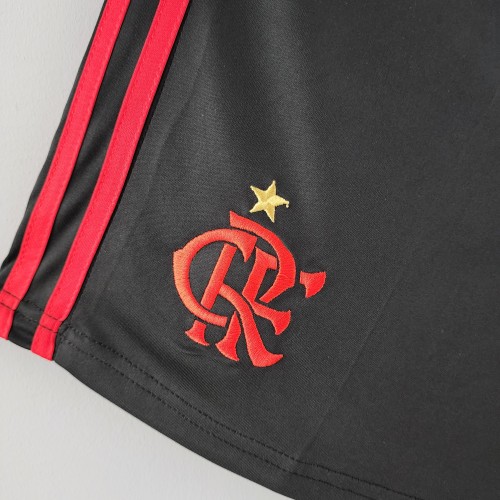 22-23 Flamengo Home Black Short
