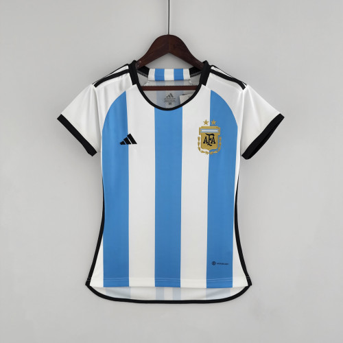 2022 Argentina Home woman Jersey