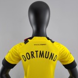 22-23 Dortmund Home Yellow Kid Kit