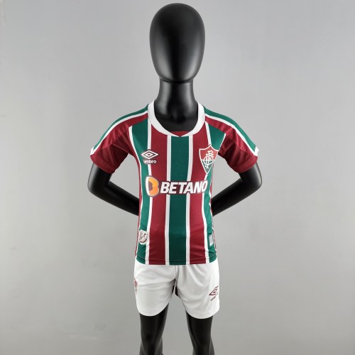 22-23 Fluminense Home Kid Kit