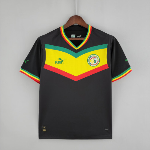 2022 Senegal away black Fans Jersey
