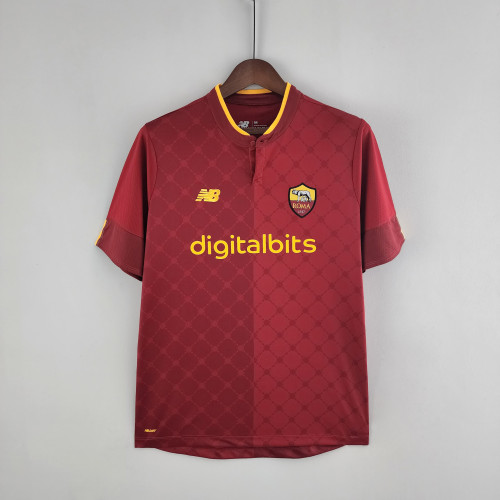 22-23 Roma Home Fans Jersey