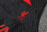 22-23 Liverpool training Black Vest Suit 利物浦黑色背心套装