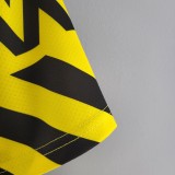 22-23 Dortmund Pre-Match Yellow Black Fans Jersey