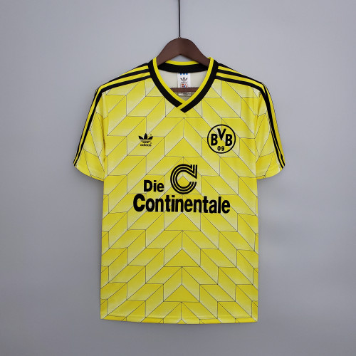 Retro 1988 Dortmund Home fans Jersey/1988 多特主场