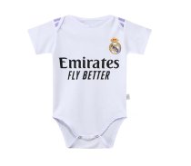 22-23 Real Madrid Home Baby crawling suit
