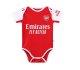 22-23 Arsenal Home Baby crawling suit/22-23 阿森纳主场婴儿装