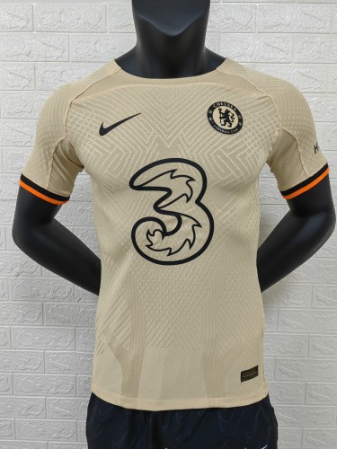 22-23 Chelsea Away Yellow Player Jersey