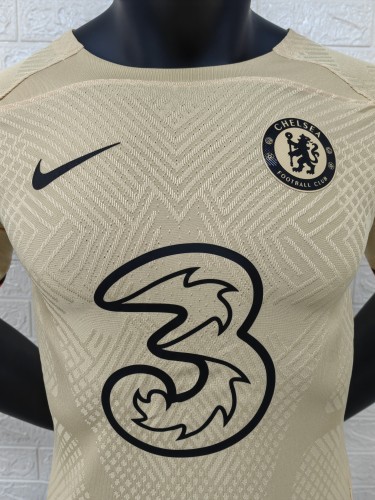 22-23 Chelsea Away Yellow Player Jersey