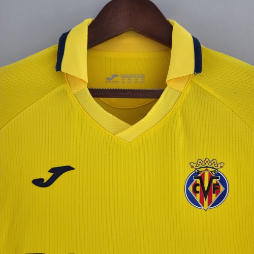 22-23 Villarreal home Fans Jersey