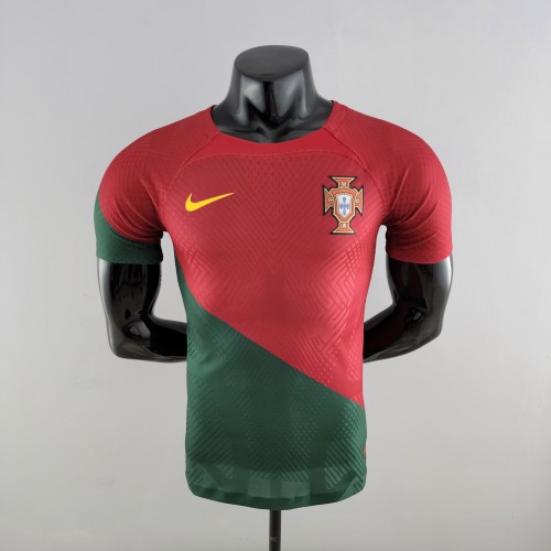 2022 Portugal Home Player Jersey